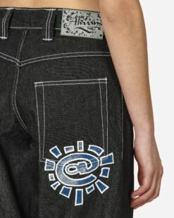 Heavy Duty Sun Denim Pants Blue / Navy -Capo Perfetto Negozio AlwaysDoWhatYouShouldDo Clothing Denim SunHeavyDutyUnisexDenimBlue SUNDENIMNAVY 20240408115448 C 05