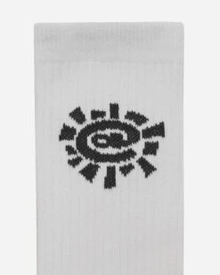 Solid Sun Socks White -Capo Perfetto Negozio AlwaysDoWhatYouShouldDo Clothing Socks SolidSunSockWhite SUNSOCKSWHITE 20240327123325 03