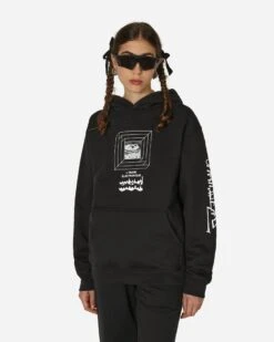 Electronique Hooded Sweatshirt Black