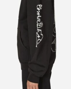 Electronique Hooded Sweatshirt Black -Capo Perfetto Negozio BrainDead Clothing Hoodies ElectroniqueHoodieBlack BDF23T09003549BK01 20231012105451 C 05