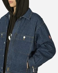 Control Denim Jacket Indigo -Capo Perfetto Negozio CavEmpt Clothing DenimJackets ControlDenimJacketBlue CES25JK20IDG 20240418123325 C 05