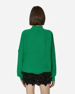 Overdye Wide Rib Cut Half Zip Sweatshirt Green 9 Overdye Wide Rib Cut Half Zip Sweatshirt Green -Capo Perfetto Negozio CavEmpt Clothing Zip Ups OverdyeWideRibCutHalfZipGreen CES25CS21GRN 20240418131812 C 03