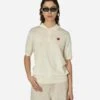 Red Heart Polo Sweater Off White -Capo Perfetto Negozio CommeDesGar C3 A7onsPlay Clothing Sweaters Polo neckShortSleeveKnitWhite P1N0946 20240510125526 C 01