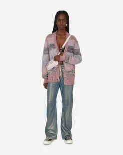 Renato Oversized Embroidered Cardigan Pink -Capo Perfetto Negozio Cormio Clothing Cardigans RenatoOversizedEmbroideredCardiganPink RENATOPINK 20231031170013 C 04 T