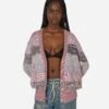 Renato Oversized Embroidered Cardigan Pink -Capo Perfetto Negozio Cormio Clothing Cardigans RenatoOversizedEmbroideredCardiganPink RENATOPINK 20231031175604 C 01