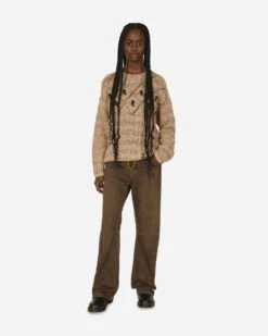 Oversized Embroidered Sweater Beige / Rame -Capo Perfetto Negozio Cormio Clothing Sweaters AntonioOversizedEmbroideredSweaterBeige ANTONIOBEIGE 20231031165127 C 04 T