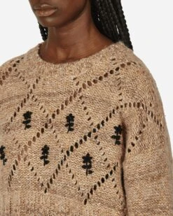 Oversized Embroidered Sweater Beige / Rame -Capo Perfetto Negozio Cormio Clothing Sweaters AntonioOversizedEmbroideredSweaterBeige ANTONIOBEIGE 20231031165609 C 05