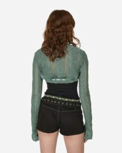 Annalisa Bolero Knit Green -Capo Perfetto Negozio Cormio Clothing Sweaters WmnsAnnalisaBoleroKnitGreen ANNALISA001 20240314124855 03