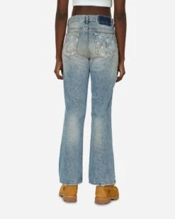 ERL Patchwork Stars Denim Pants Light Blue -Capo Perfetto Negozio ERL Clothing Denim PatchworkStarsDenimPantBlue ERL07P0051 20231031172539 C 03