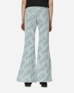 ERL Coca-Cola Jacquard Denim Flare Pants Grey 9 ERL Coca-Cola Jacquard Denim Flare Pants Grey -Capo Perfetto Negozio ERL Clothing Flare Coca colaJacquardDenimFlarePantsGrey ERL08P0141 20240322155439 C 03