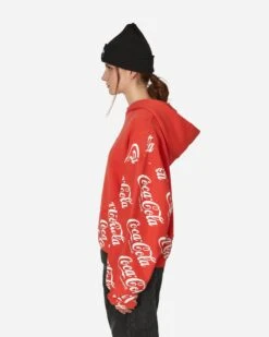 Prima pagina -Capo Perfetto Negozio ERL Clothing Hoodies Coca colaSwirlHoodieKnitRed ERL08T0241 20240315142636 C 02