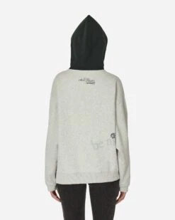 ERL Venice Hooded Sweatshirt Grey 8 ERL Venice Hooded Sweatshirt Grey -Capo Perfetto Negozio ERL Clothing Hoodies VeniceGreyHoodieKnitGrey ERL08T0321 20240202100440 C 03