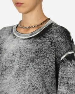 Marled Crewneck Sweater Black -Capo Perfetto Negozio GuessUSA Clothing Sweaters GusaMarledSweaterBlack M3BR02Z38D0FJ0I 20230912150634 C 05