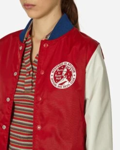Born To Raise Hell Stadium Jacket Red 11 Born To Raise Hell Stadium Jacket Red -Capo Perfetto Negozio HystericGlamour Clothing BomberJackets WmnsBornToRaiseHellJacketRed 01233AB04RED 20231122123853 05