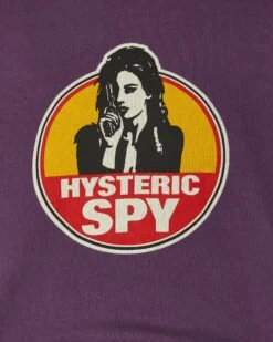 Hysteric Spy Sweatshirt Purple 11 Hysteric Spy Sweatshirt Purple -Capo Perfetto Negozio HystericGlamour Clothing Crewneck WmnsSweatshirtHystericSpyPurple 01233CS0555 20231122122720 05