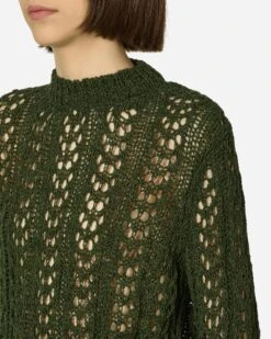 Redos Knitted Jumper Dark Green -Capo Perfetto Negozio J.L A.L Clothing Sweaters RedosKnittedJumperBeige JBMW046YA02BLK0006 20240418124257 C 05