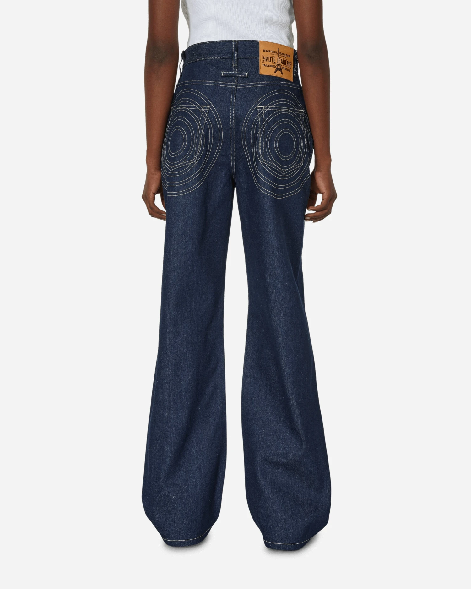 Jean Paul Gaultier Conical Denim Pants Indigo 5 Jean Paul Gaultier Conical Denim Pants Indigo - immagine 3