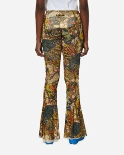 Jean Paul Gaultier Butterfly Pants Yellow -Capo Perfetto Negozio JeanPaulGaultier Clothing Flare WmnsMeshPantPrintedPapillonMulticolor F PA098 T5451090 20240403113140 03