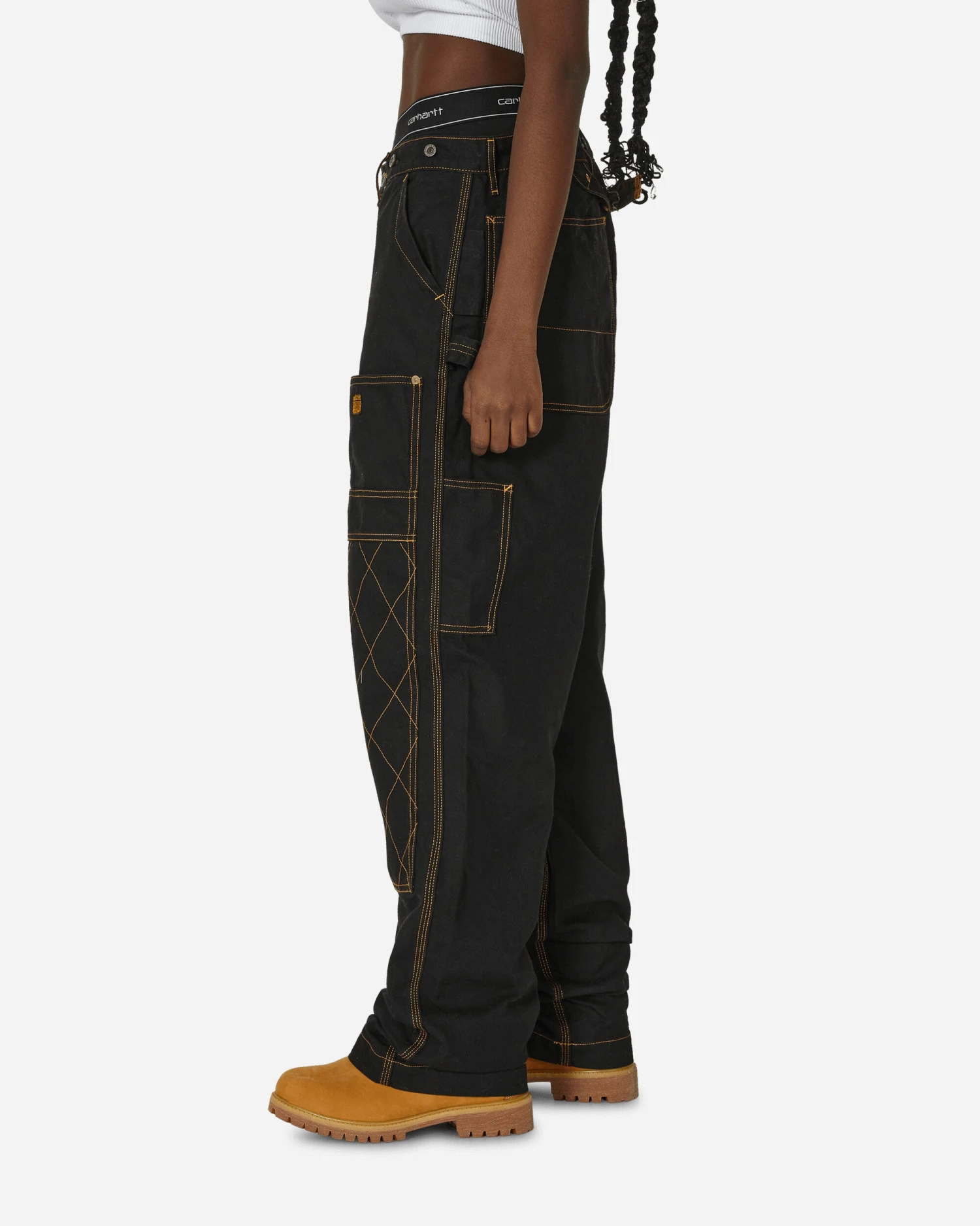 Light Canvas Lumber Pants Black 4 Light Canvas Lumber Pants Black - immagine 2