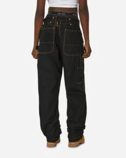 Light Canvas Lumber Pants Black 9 Light Canvas Lumber Pants Black -Capo Perfetto Negozio KAPITAL Clothing Trousers LightCanvasLumberPantsBlack EK 14201 20231206112230 C 03