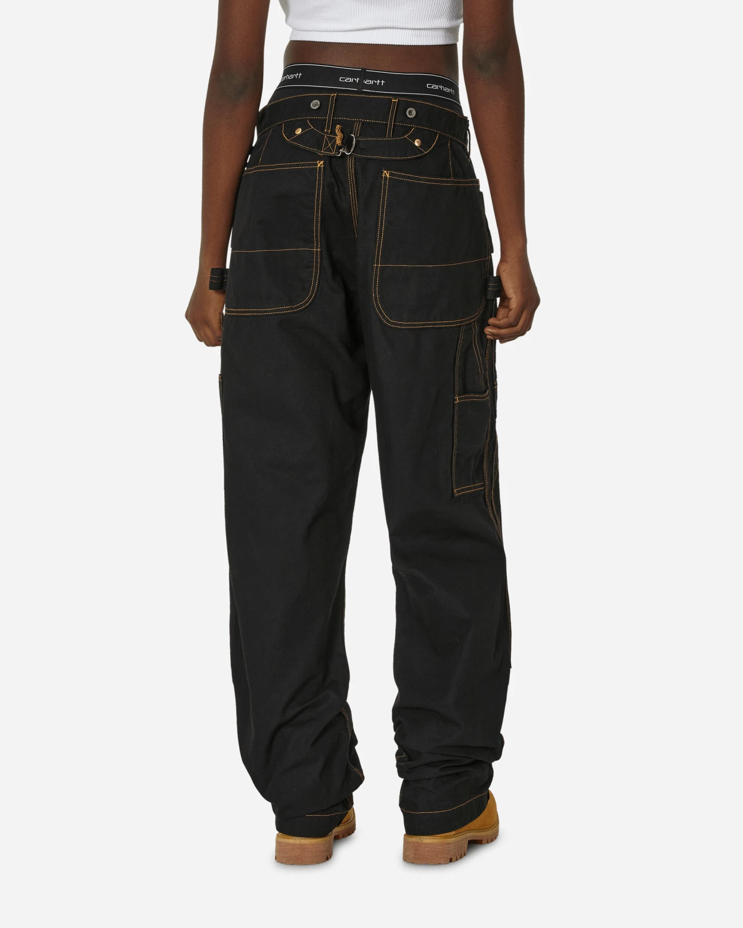 Light Canvas Lumber Pants Black 5 Light Canvas Lumber Pants Black - immagine 3