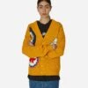 Travel Hand-Embroidered Sweater Golden Yellow -Capo Perfetto Negozio KENZOParis Clothing Cardigans KenzoTravelCardiganYellow FD65CA4083BF40 20231122142714 C 01