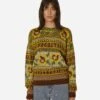 Fair Isle Crewneck Sweater Golden Yellow -Capo Perfetto Negozio KENZOParis Clothing Sweaters FairIsleJumperYellow FD65PU4153CJ40 20230914134651 C 01