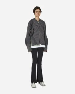 Heavy Knit Zip-Up Cardigan Charcoal -Capo Perfetto Negozio Lueder Clothing Cardigans HeavyKnitZip upCardiganGrey KNITCARDICHR 20240202094944 C 04 T