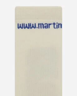 Graphic Socks White / Multi Blue -Capo Perfetto Negozio MartineRose Clothing Socks GraphicSocksWhite CMRAW23 1141001 20230713103013 06