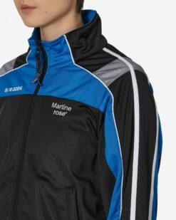 Shrunken Track Jacket Black / Blue -Capo Perfetto Negozio MartineRose Clothing TrackTops ShrunkenTrackJacketBlack MRSS24 137BLBLGR 20240202100132 C 05