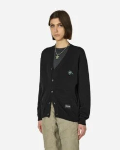 Plain Cardigan Black