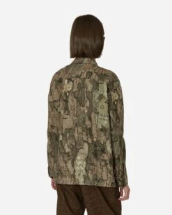 Fatigue Jacket Camouflage -Capo Perfetto Negozio Neighborhood Clothing Jackets CamouflageFatigueJacketGreen 241AQNH JKM02CM 20240418130825 C 03