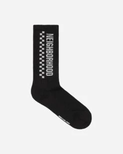 CI Checker Socks Black