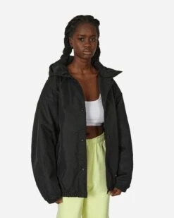 Nike Solo Swoosh Puffer Jacket Black / White