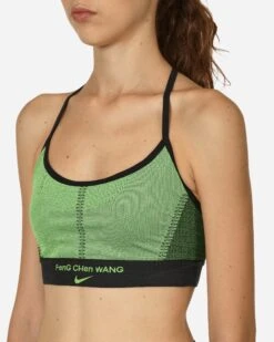 Nike Feng Chen Wang Bra Black / Action Green -Capo Perfetto Negozio Nike Clothing Bras WmnsNrgNpDfBraMulticolor DV4019 010 20230929102815 05