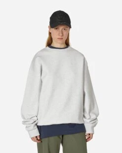 Nike Solo Swoosh Crewneck Sweatshirt Birch Heather