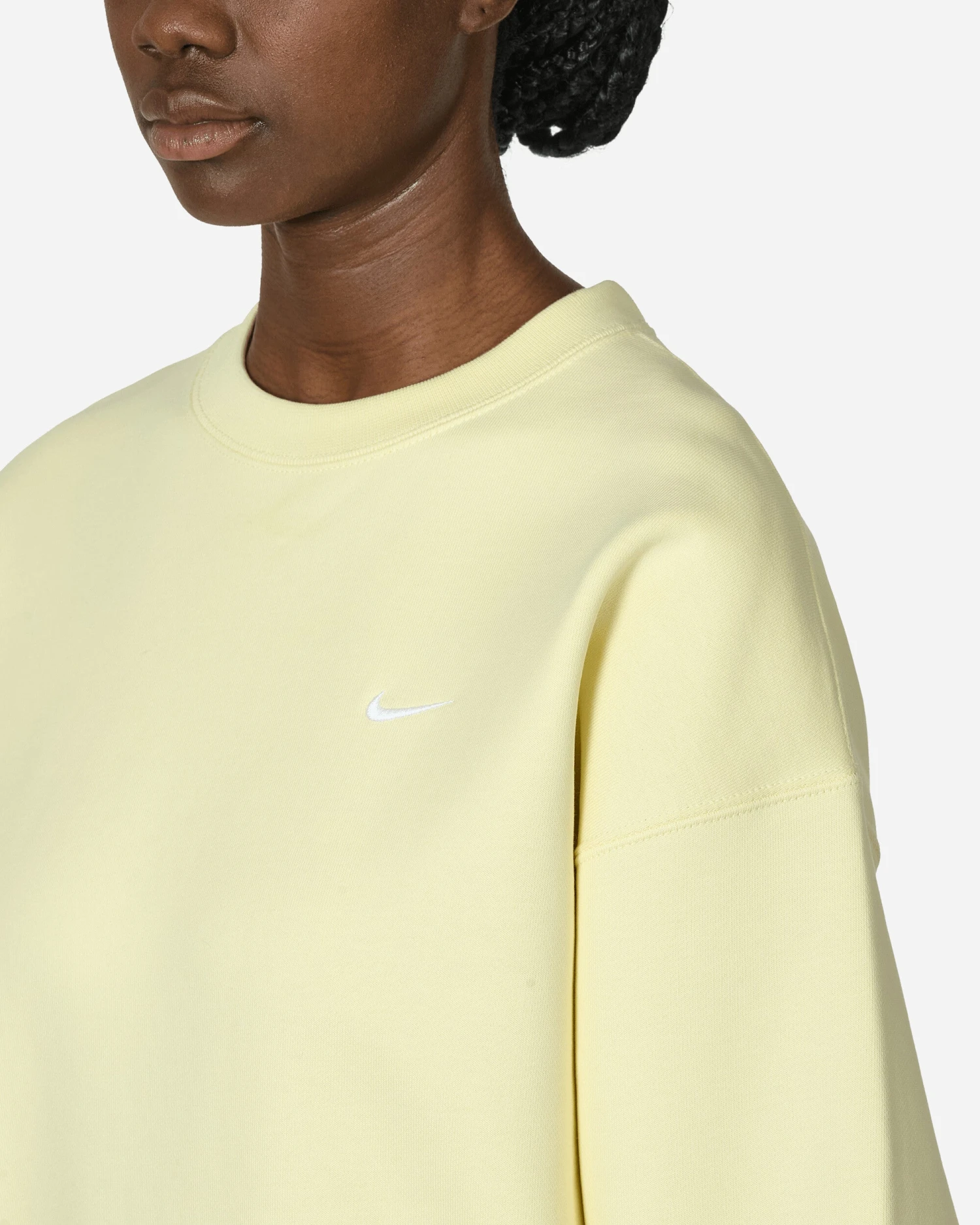 Nike Solo Swoosh Crewneck Sweatshirt Alabaster 7 Nike Solo Swoosh Crewneck Sweatshirt Alabaster - immagine 5