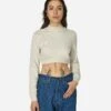 Nike Crewneck Cropped French Terry Top Light Orewood Brown -Capo Perfetto Negozio Nike Clothing Crewneck WmnsNswNkChllFtCrpCrewMulticolor FN2476 104 20240509101519 01