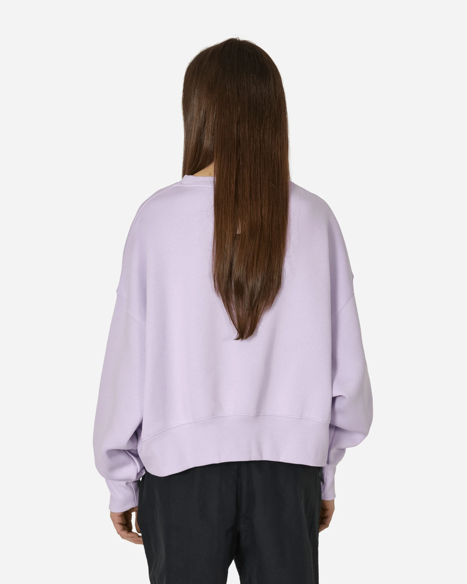 Nike Phoenix Fleece Crewneck Sweatshirt Violet Mist 5 Nike Phoenix Fleece Crewneck Sweatshirt Violet Mist - immagine 3