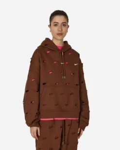 Nike JACQUEMUS Swoosh Hoodie Cacao Wow