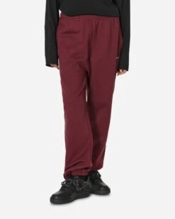 Nike Solo Swoosh Sweatpants Night Maroon