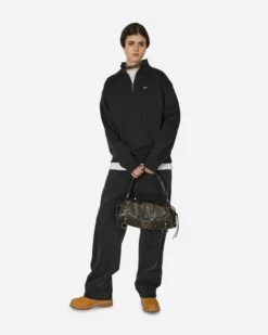 Nike Solo Swoosh 1/4 Zip Sweatshirt Black 10 Nike Solo Swoosh 1/4 Zip Sweatshirt Black -Capo Perfetto Negozio Nike Clothing Zip Ups MNkSoloSwshHwBbQzTopMulticolor DQ5209 010 20240202103628 C 04 T