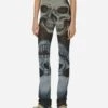 Mesh Pants Skull Print -Capo Perfetto Negozio Ottolinger Clothing Casual WmnsMeshPantsBlack 100522SKPRNT 20240131132427 01