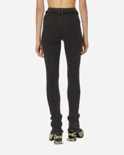 Rib Lounge Pants Black Wash -Capo Perfetto Negozio Ottolinger Clothing Casual WmnsRibLoungePantsBlack 407501BLAWAS 20240131114847 03