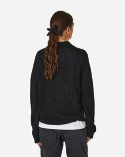 OUR LEGACY Fuzzy Alpaca Evening Polo Black -Capo Perfetto Negozio OurLegacy Clothing Cardigans EveningPoloBlack M4213ECFSE001 20240131140156 C 03