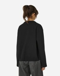 OUR LEGACY Shrunken Full Zip Polo Sweater Black -Capo Perfetto Negozio OurLegacy Clothing Cardigans ShrunkenFullzipPoloBlack M2246SB001 20240321130619 C 03