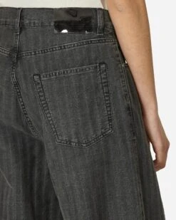 OUR LEGACY Vast Cut Jeans Washed Grey Torino Stripe -Capo Perfetto Negozio OurLegacy Clothing Denim VastCutGrey M2245VT001 20240321153210 C 05