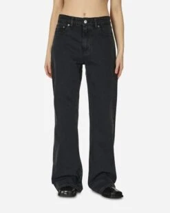 OUR LEGACY Boot Cut Jeans Washed Black