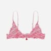 Tribal Heart Cute Bra Pink / Red -Capo Perfetto Negozio PantiesxAnna Clothing Bras WmnsTribalHeartCuteBraPink PXATRIBALBRA11 20230914162053 01