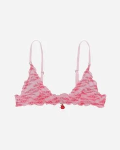 Tribal Heart Cute Bra Pink / Red